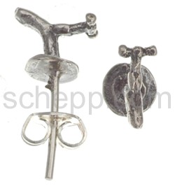 Ear stud water tap