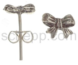 Ear stud ribbon