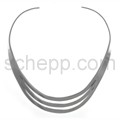 Choker, with 2 slots, smooth