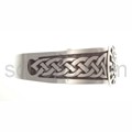 Bangle with Celtic knot design and sun